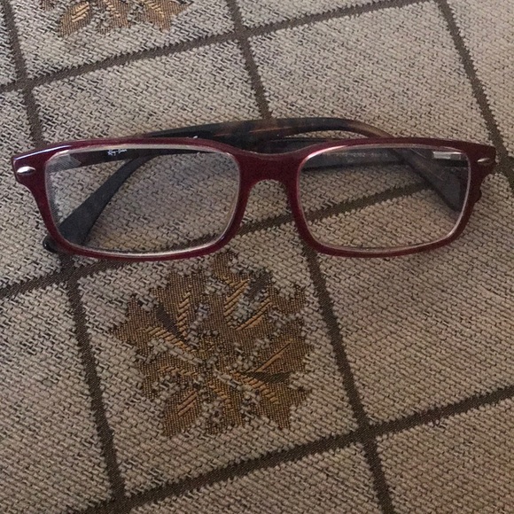 Ray Ban Full Rim Optical Eyeglasses RB5162 Maroon